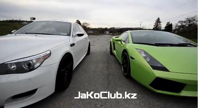 Lamborghini Gallardo vs BMW E60 M5